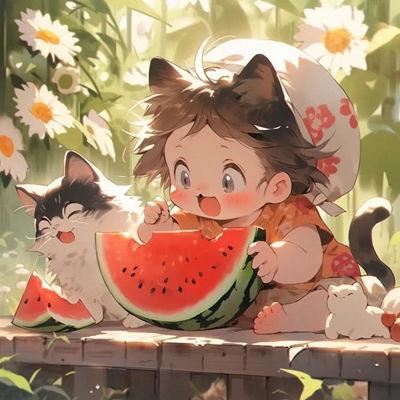 娱乐八卦吃瓜头像动漫